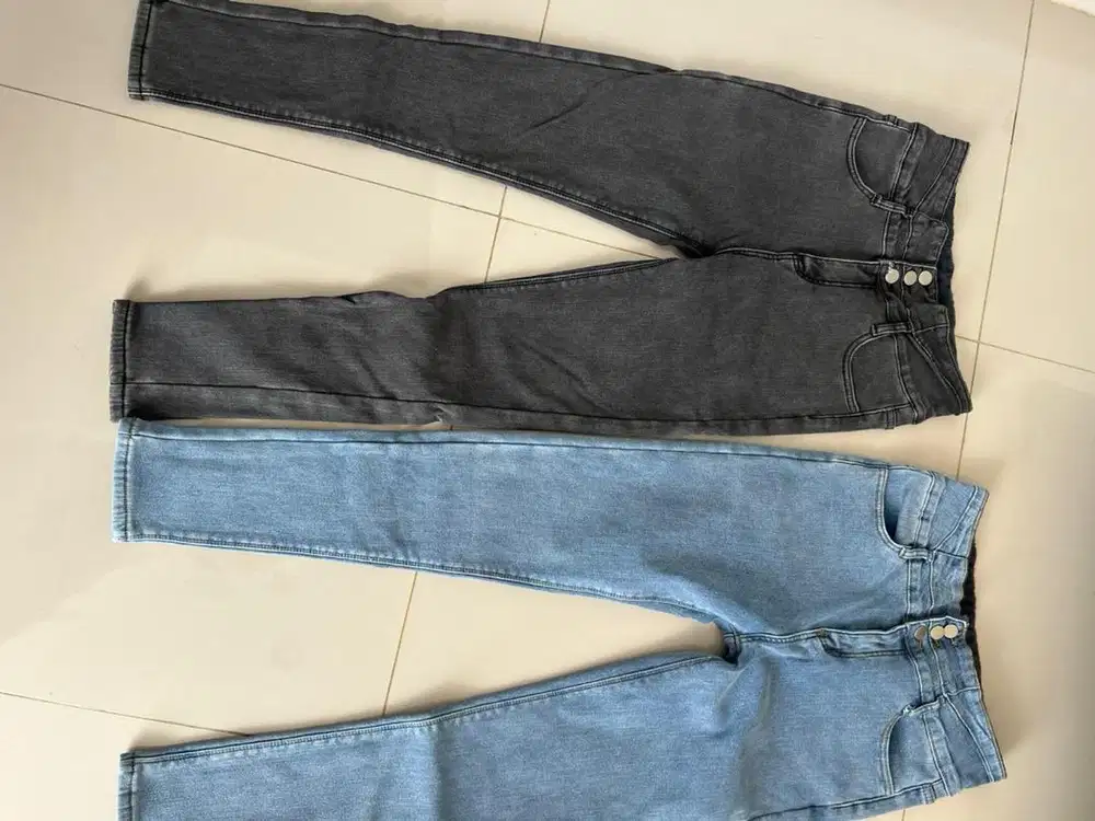 Celana Winter Extra Warm Thermal Dalam Bulu Hangat Jeans