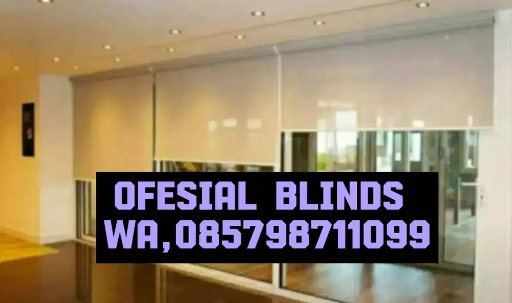 Terima pesanan blinds dan gorden
