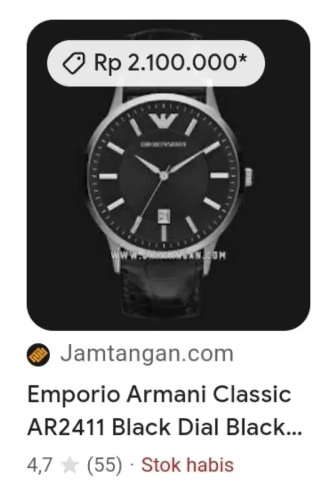 Jual koleksi jam
