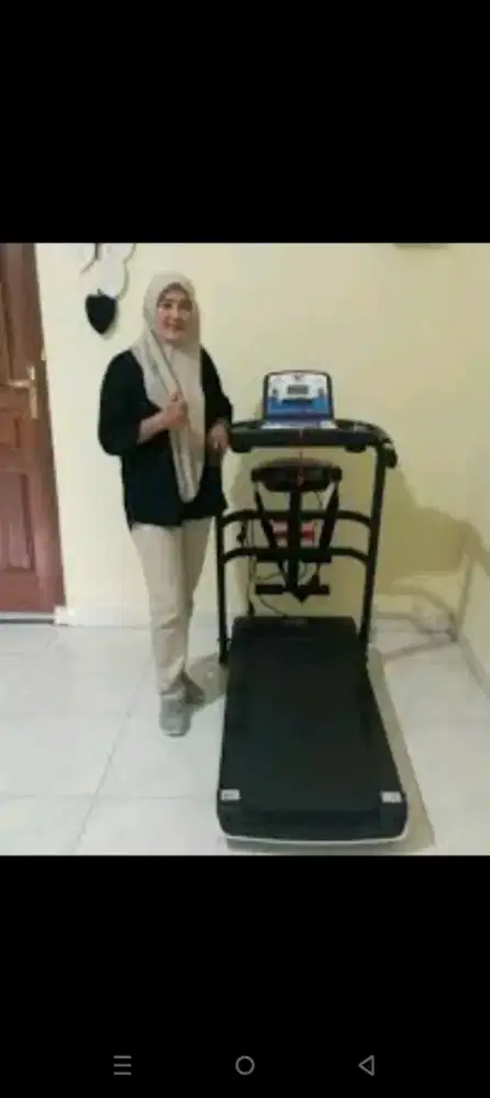 Alat fitness treadmill elektrik tipe 607new