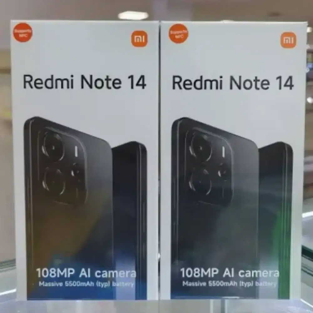 Xiaomi redmi note 14 8/256 danrom128gb resmi