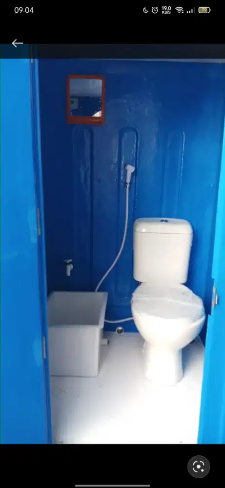 Jual toilet portable asesorisnya lengkap|toilet umum murah