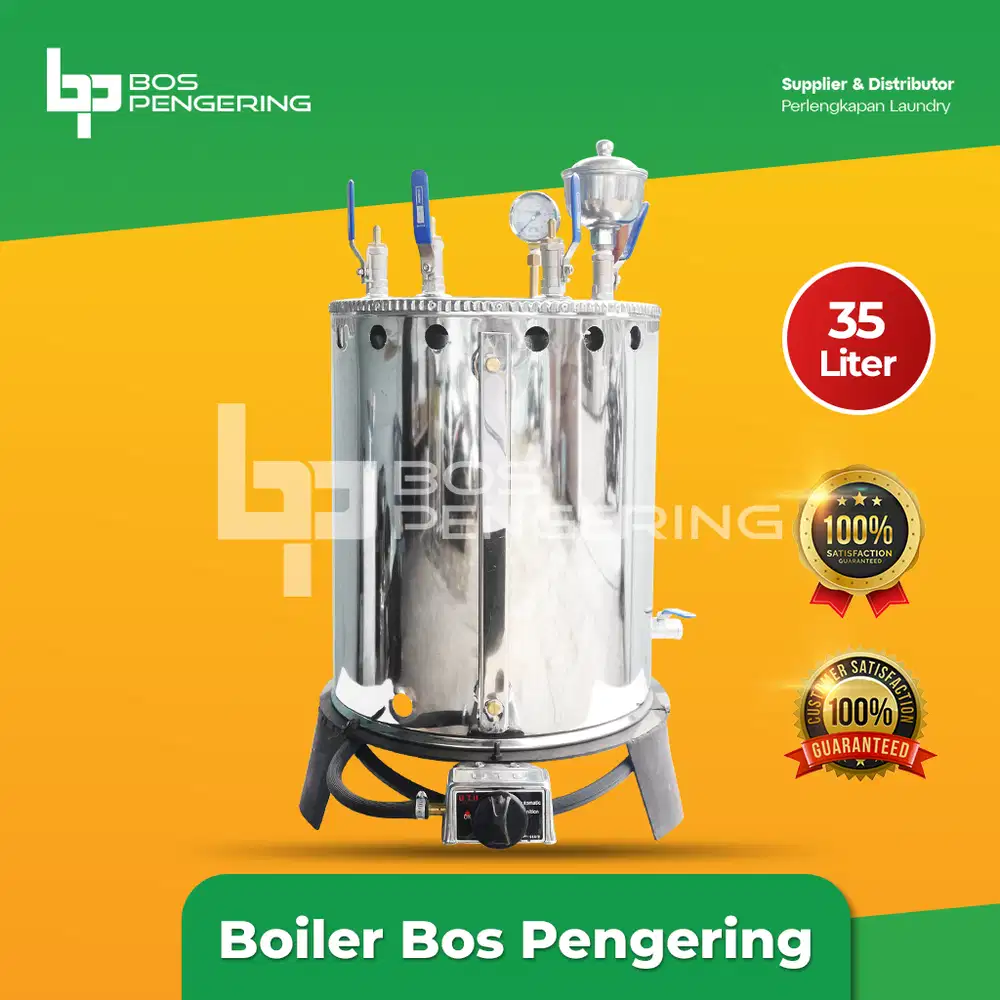 Boiler Bos Pengering 35 Liter Bergaransi