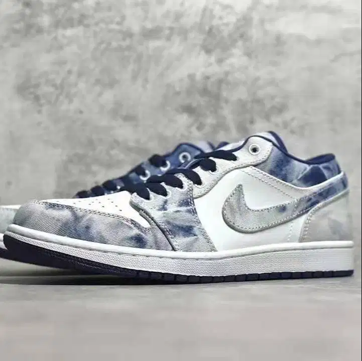 Nike Air Jordan 1 Low Washed Denim 100% ORIGINAL MATERIAL GUARANTEE