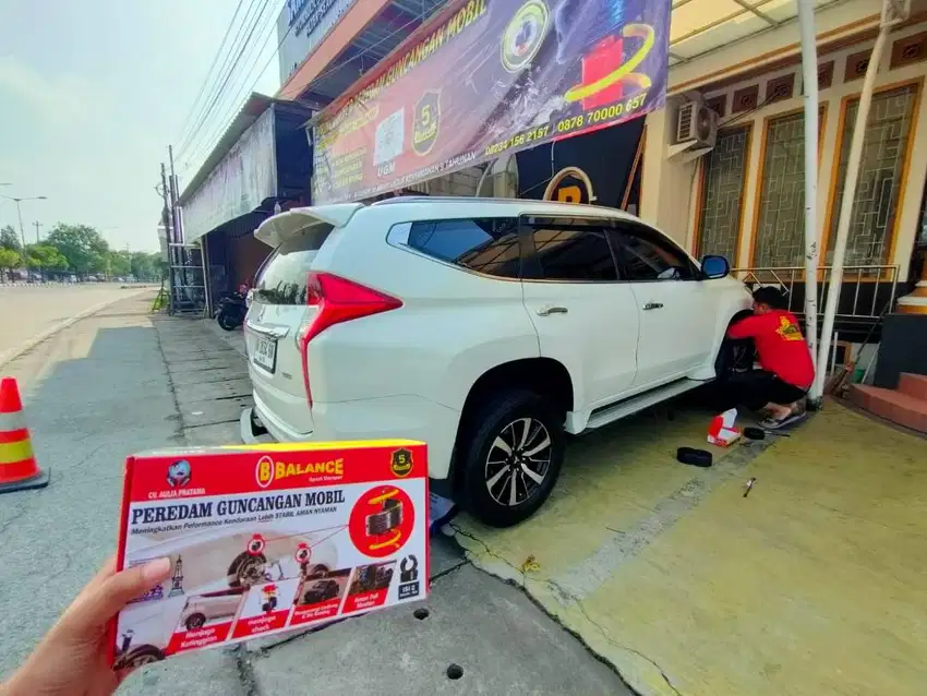 90% BANTINGAN KERAS teratasi dg BALANCE Peredam Shock mobil di LAMPUNG