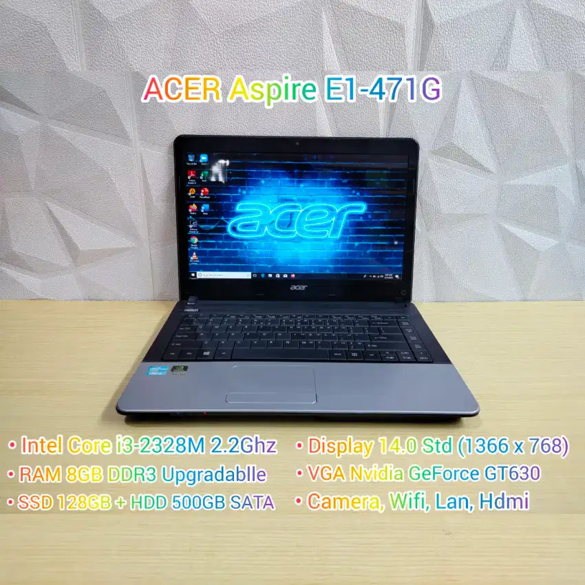 Laptop Acer Aspire E1-471G Core i3