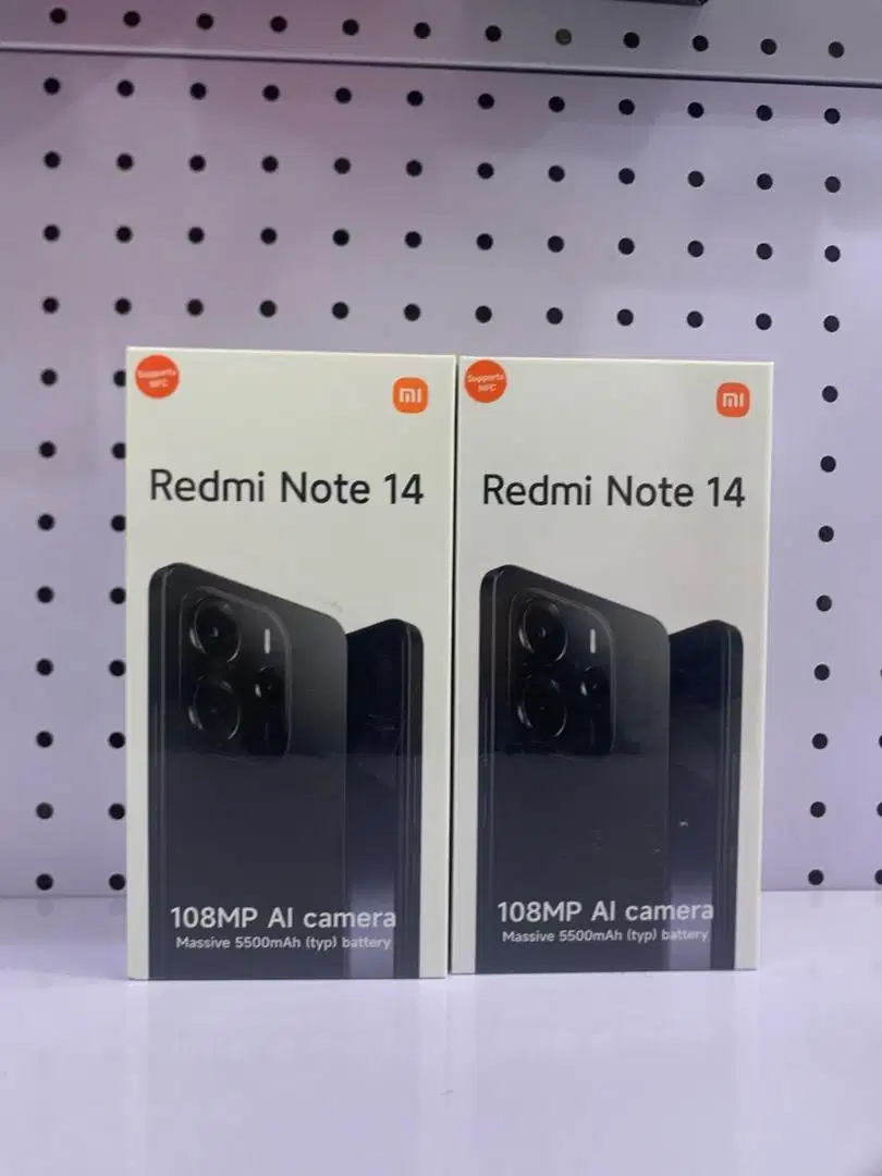 Redmi Note 14 8/256 GB | Diskon 100k terbatas!!!