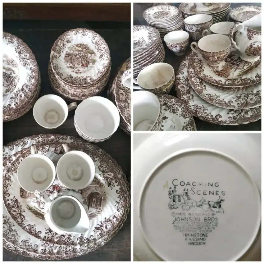 Dinner set Johnson Bros preloved