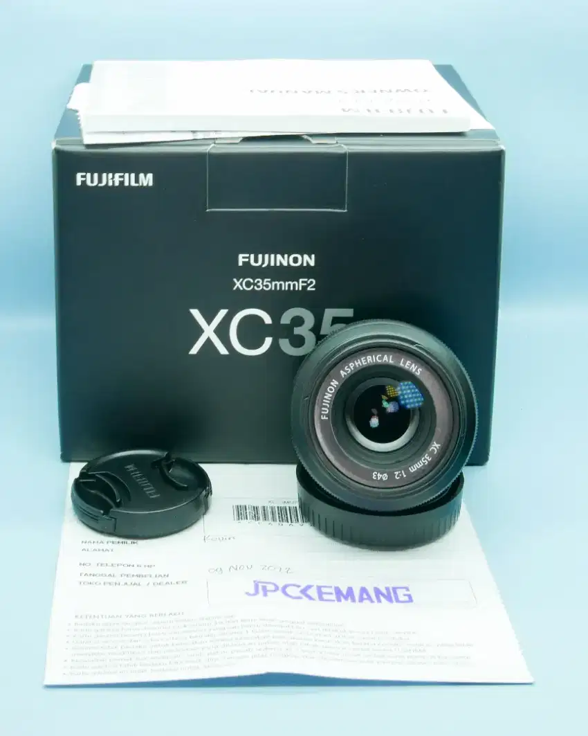 Lensa Fujinon XC 35MM F2 Fullset ex FFID