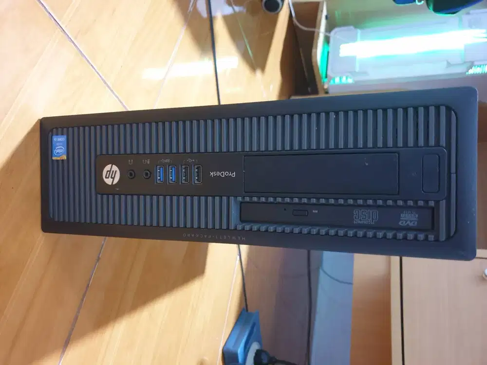 PC import HP ProDesk G1 SSF core i5 Gen 4 ram 8GB SSD 256GB HDD 512GB