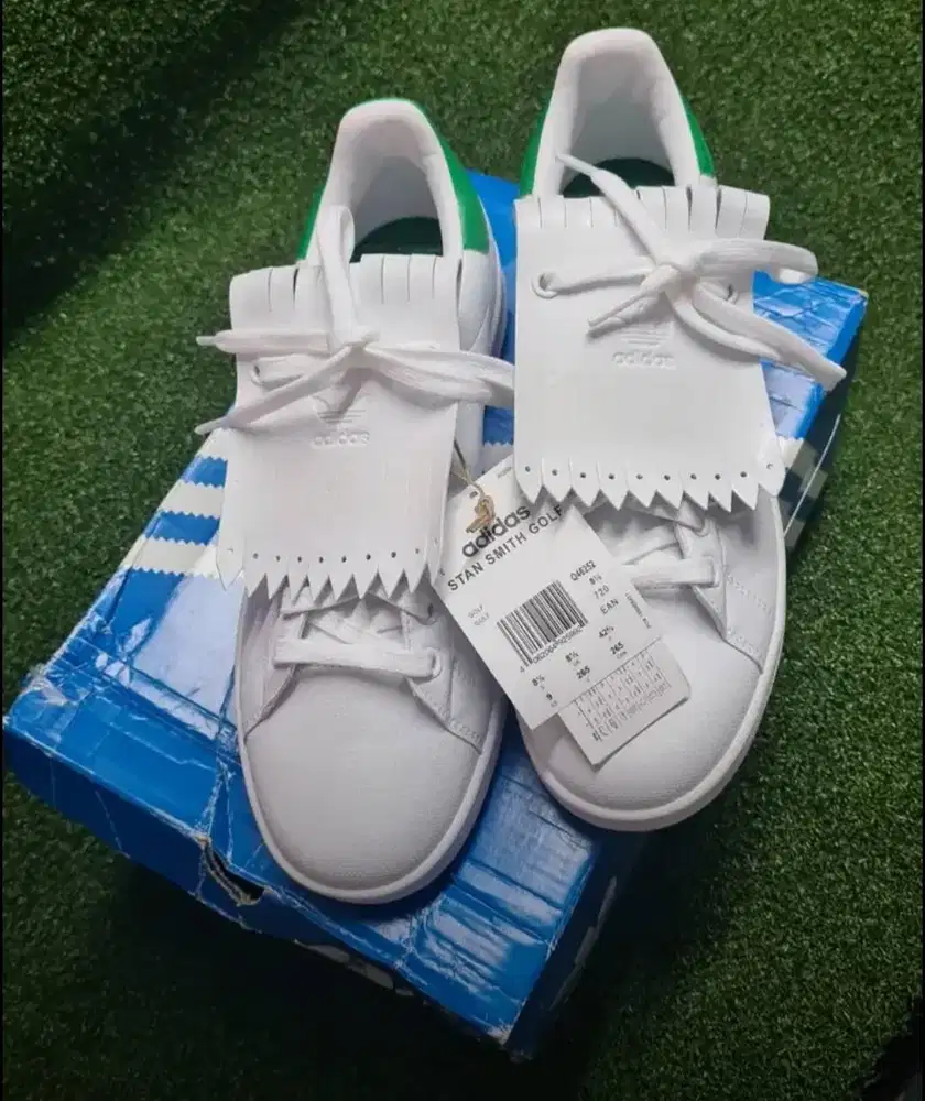 Adidas Stan Smith Primegreen Sepatu Golf Spikeles