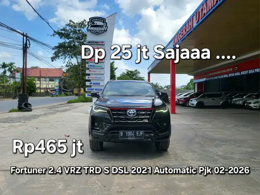 Dp25jt Fortuner VRZ TRD S DSL 2021 Automatic Pjk02-2026