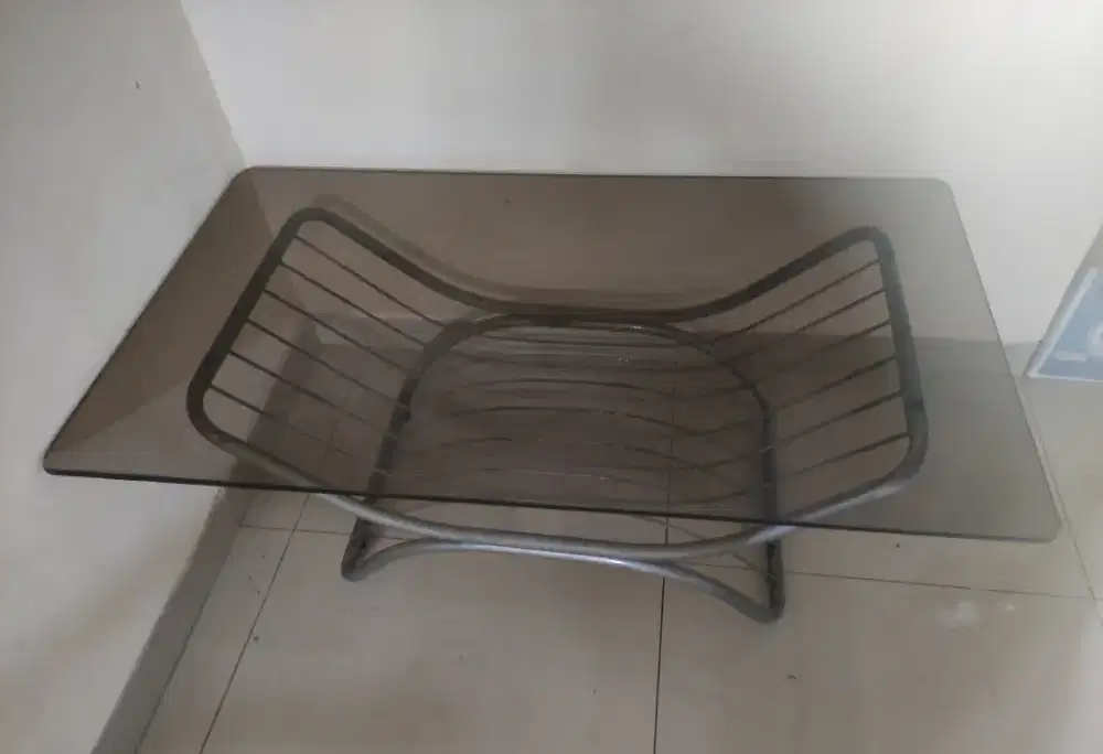 Meja kaca minimalis normal murah kuat