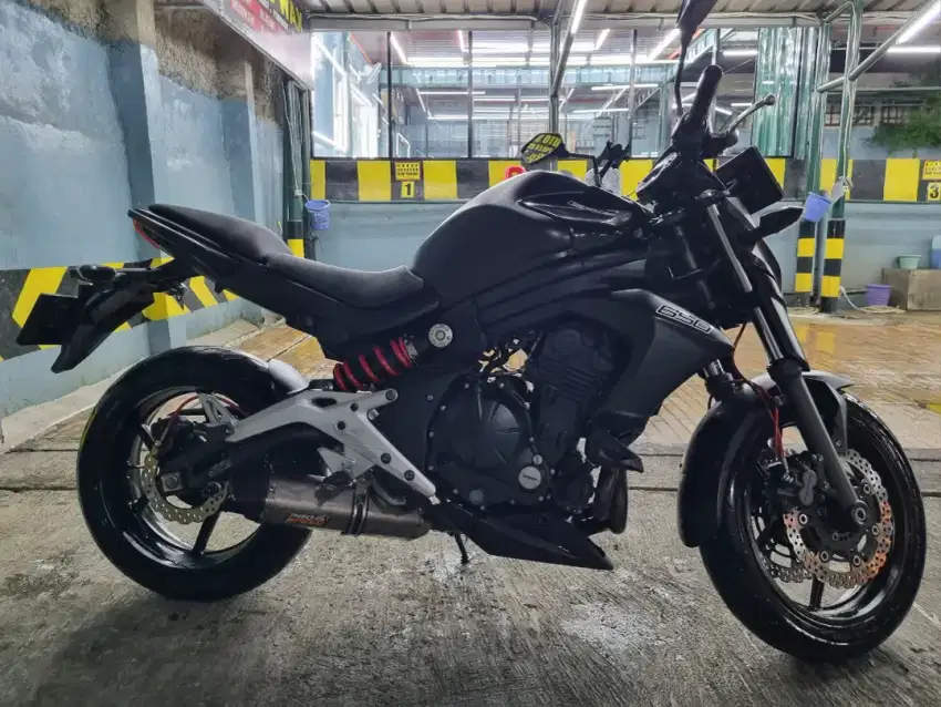 Jual moge kawasaki ER6N 2012 full paper pajak panjang
