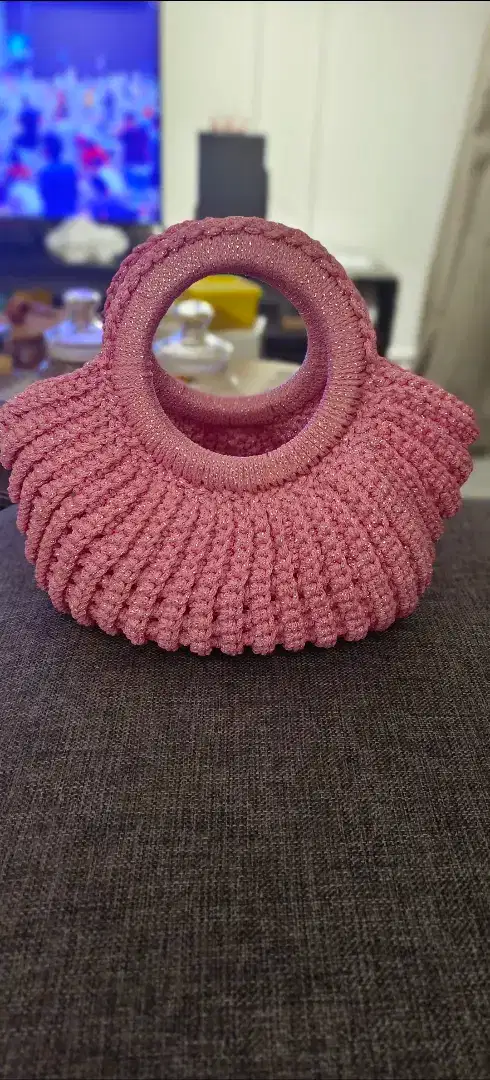 Tas rajut handmade