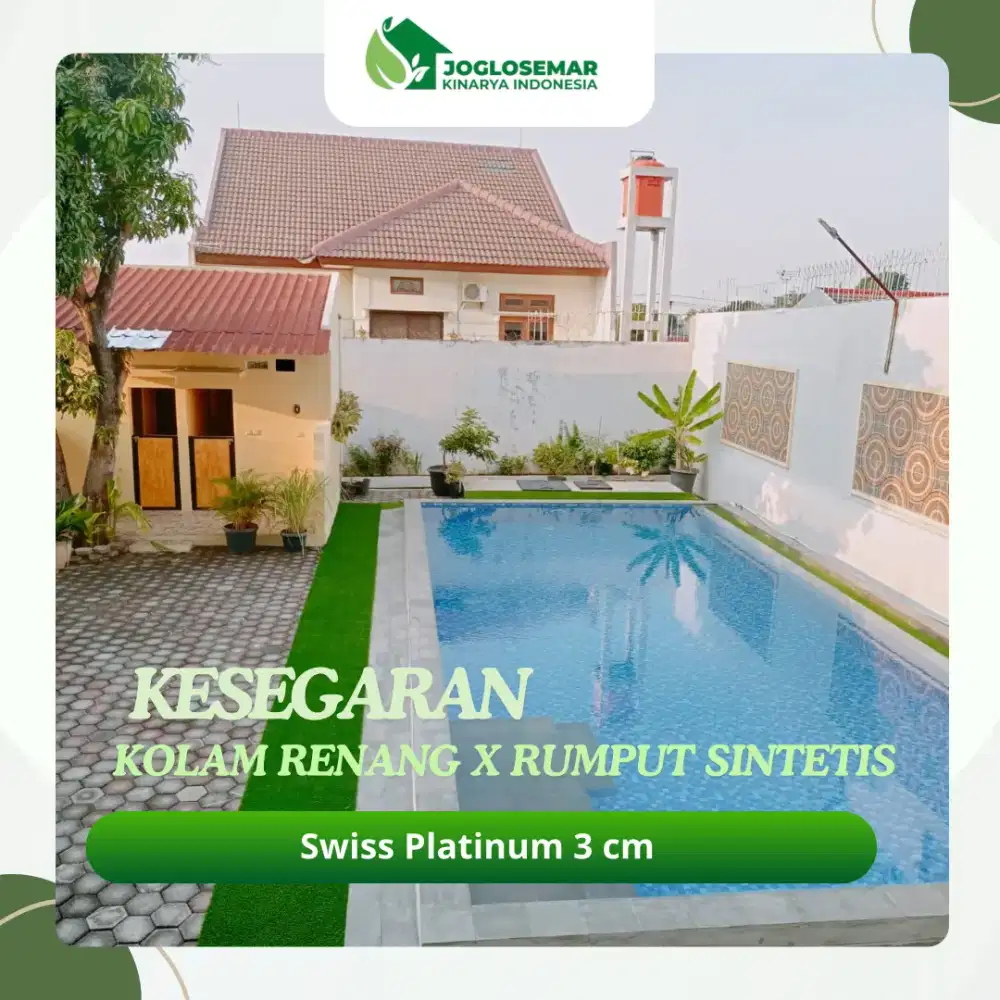 Rumput Palsu Berkualitas Termurah Sejogja