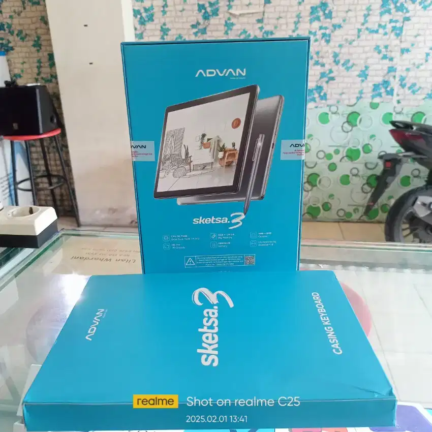 Tab Advan Sketsa 3 6/128 bisa KARTU bisa Wifi garansi resmi 1th