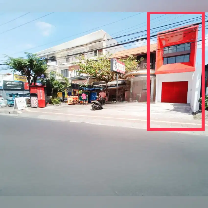 Jual ruko baru lantai 2 di jalan utama gunung agung Denpasar bali