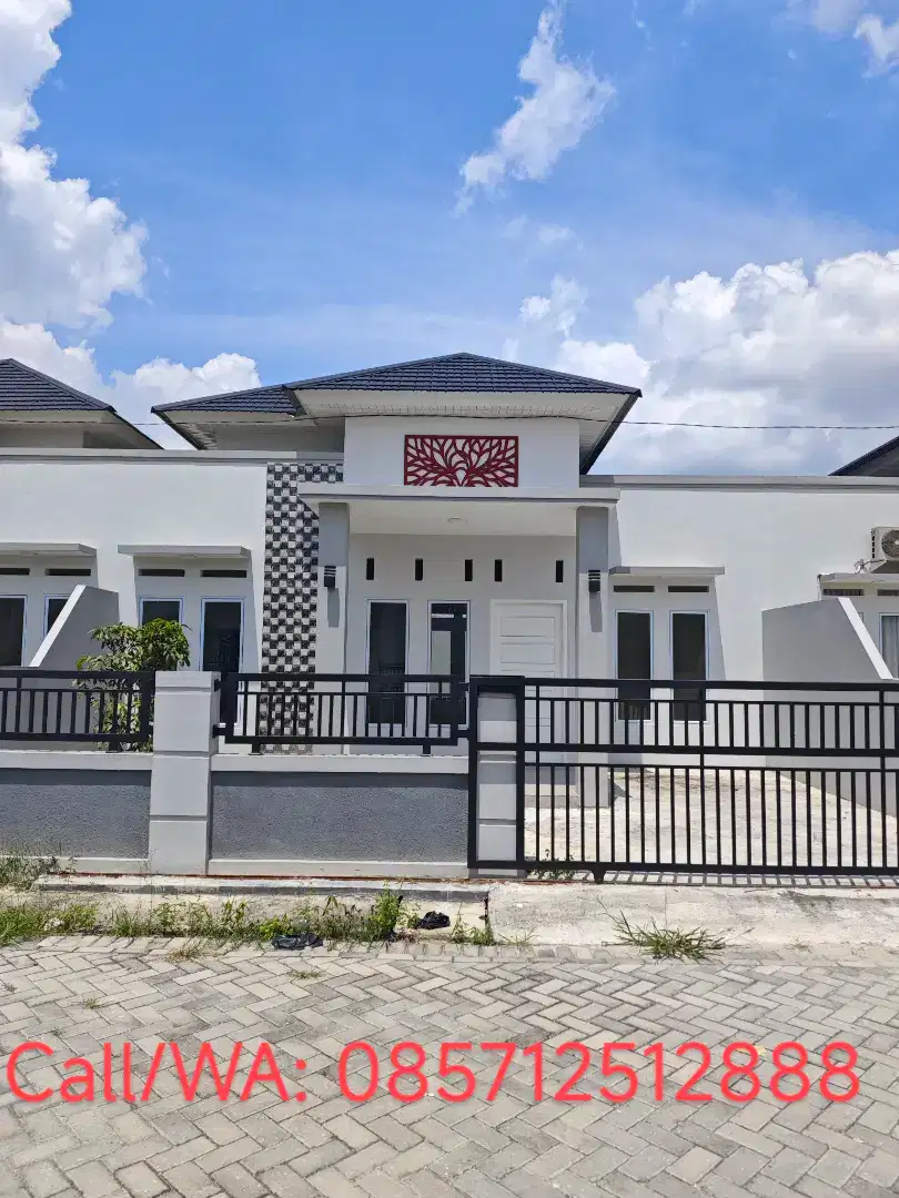 Dijual rumah baru ready stok tipe 72