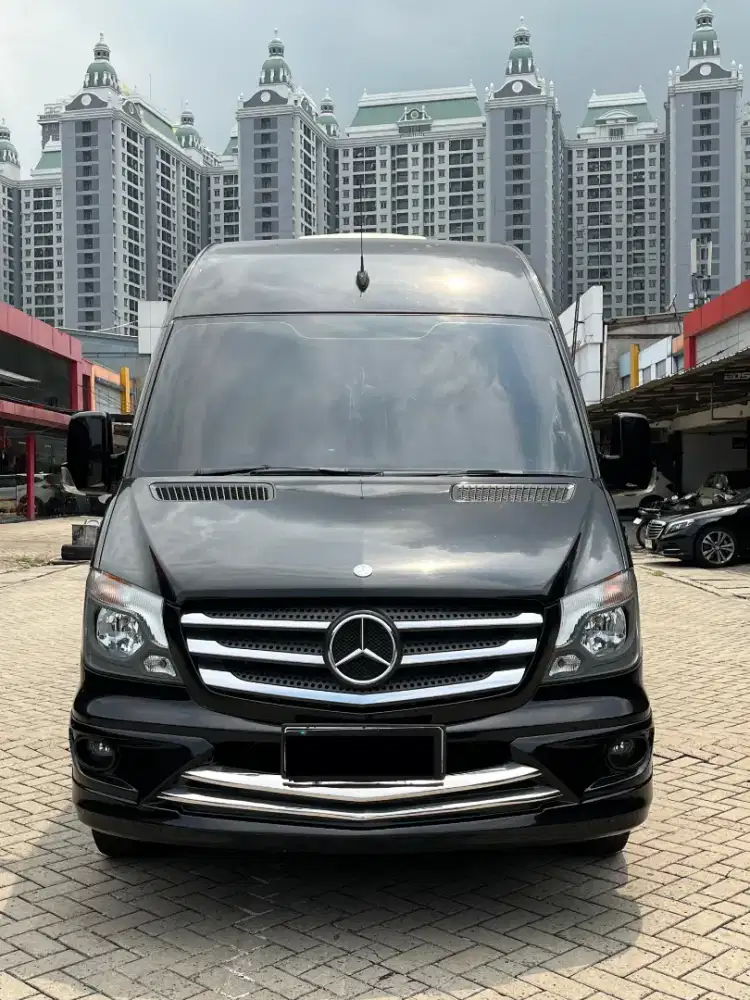 MERCEDES BENZ SPRINTER A2 2016 FULL MODIFIKASI MEWAH VIP HITAM LOW KM