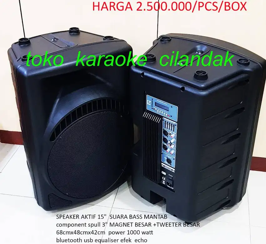 SPEAKER AKTIF 15   component spull 3 MAGNET BESAR +TWEETER BESAR