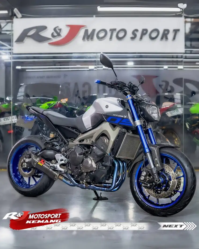 (BPKB & STNK) Yamaha MT09 Nik 2015 Akrapovic FS Best Condition