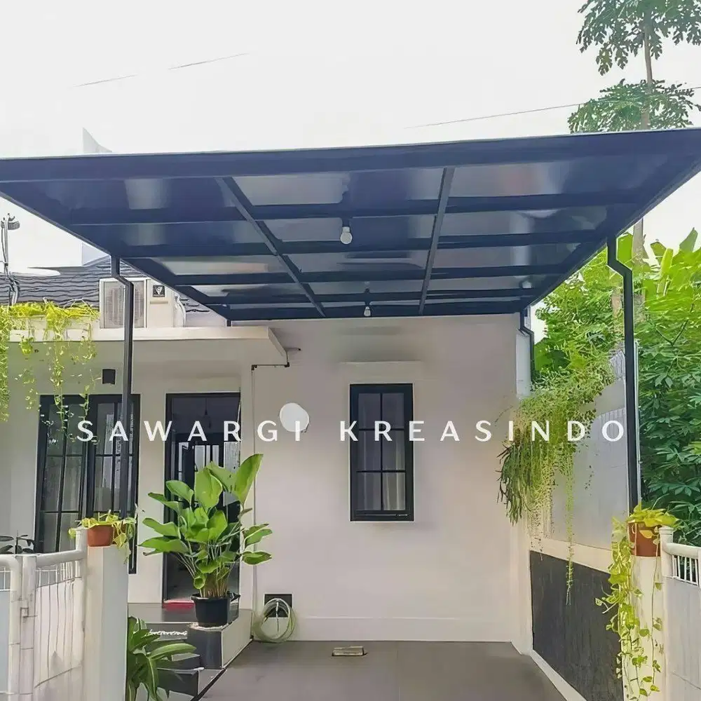 Jual Berbagai Macam Atap Kanopi Rangka Besi Sawargi Kreasindo