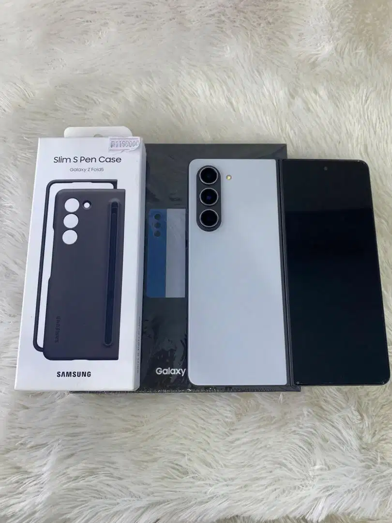 Samsung Z Fold5 12/512GB+Case Ori Gray Fullset Ex Garansi Resmi#3Gcom