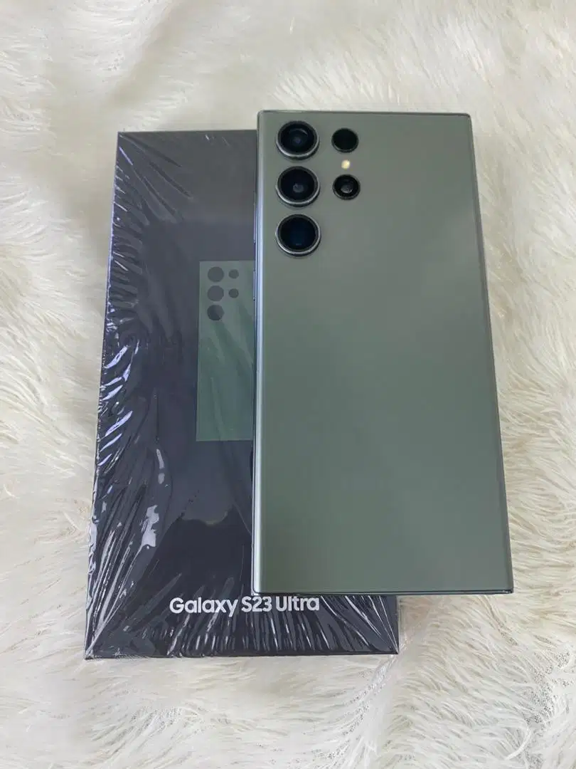 Samsung S23 Ultra 12/256GB Green Fullset Ori Ex Garansi Resmi #3Gcom
