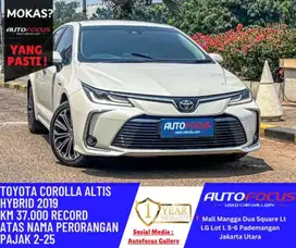 Tdp30JT Low Km Toyota Corolla Altis 1.8L HYBRID Facelift 2019