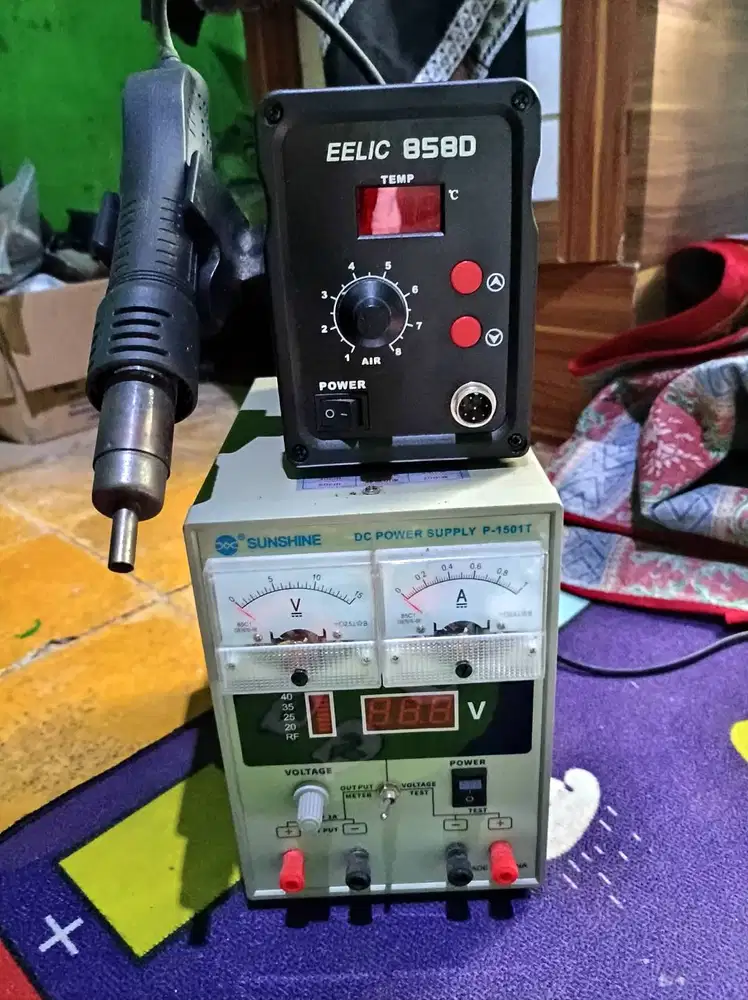 Blower/solder uap+power suplay