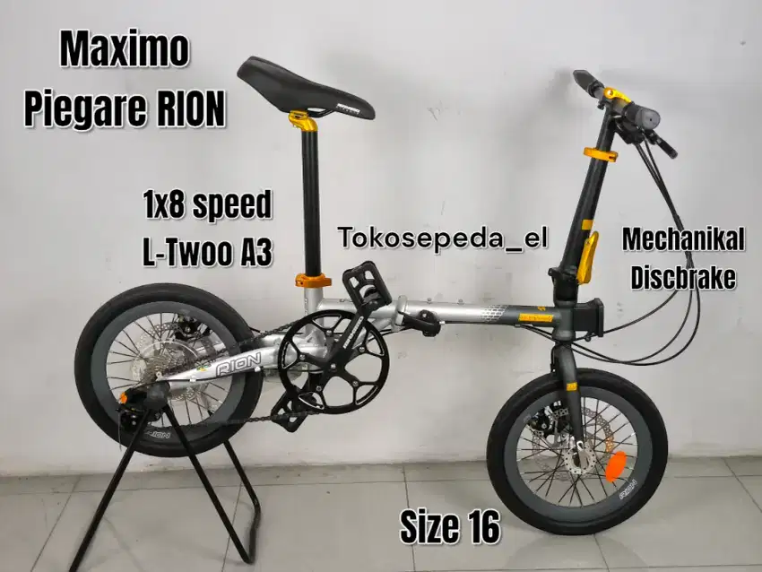 Maximo piegare rion BX8 silver edition 16 inch 1x8 speed L-Twoo A3