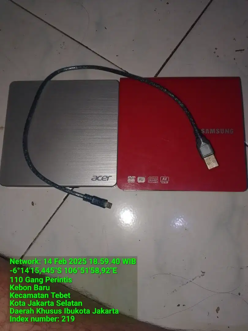 DVD RW eksternal Normal