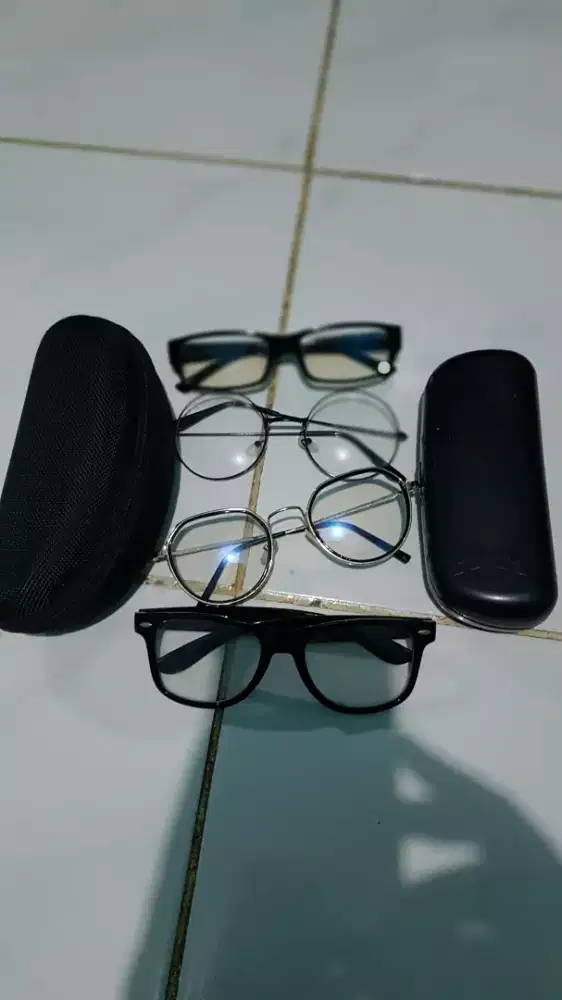 Paket kaca mata komplit