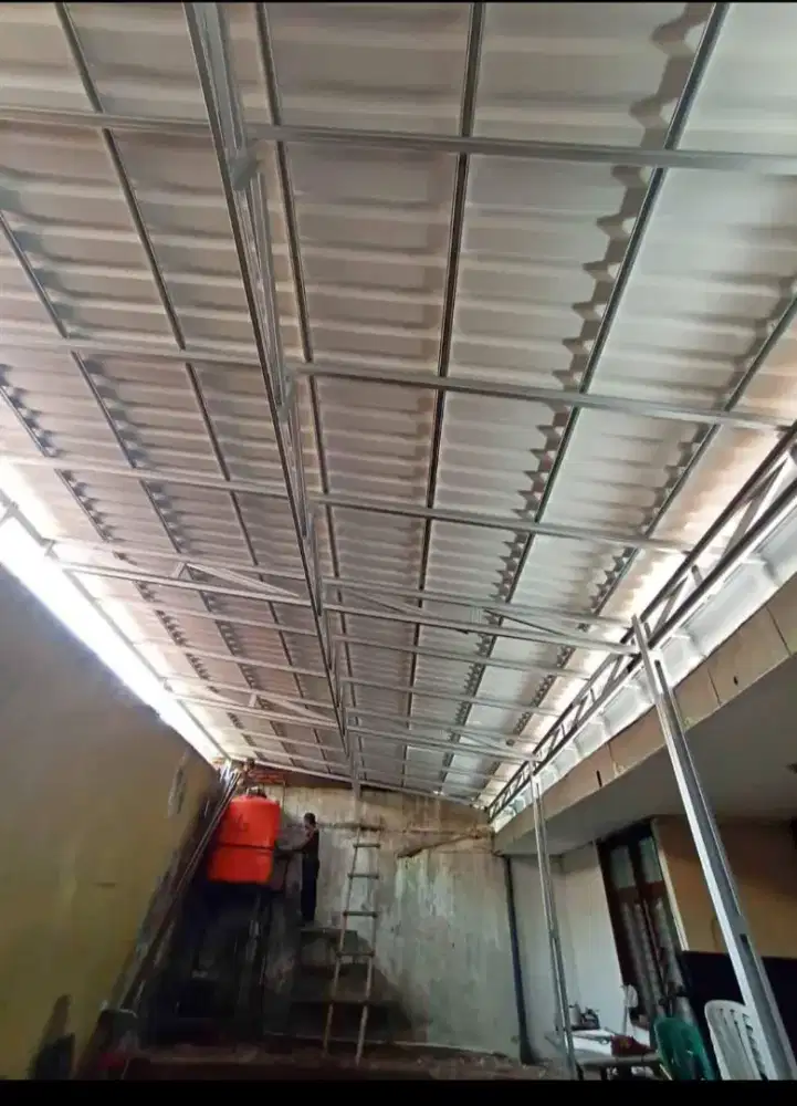 Canopy baja ringan atap rumah gudang dll