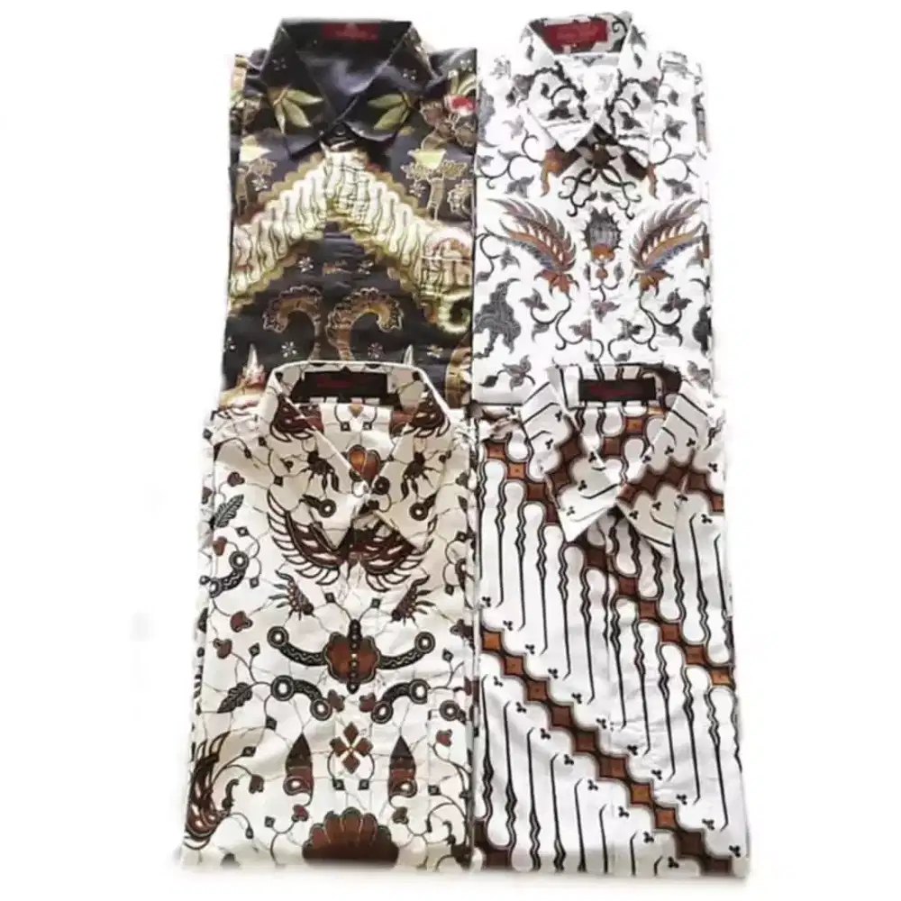 Kemeja Batik Pria Slimfit Elegant