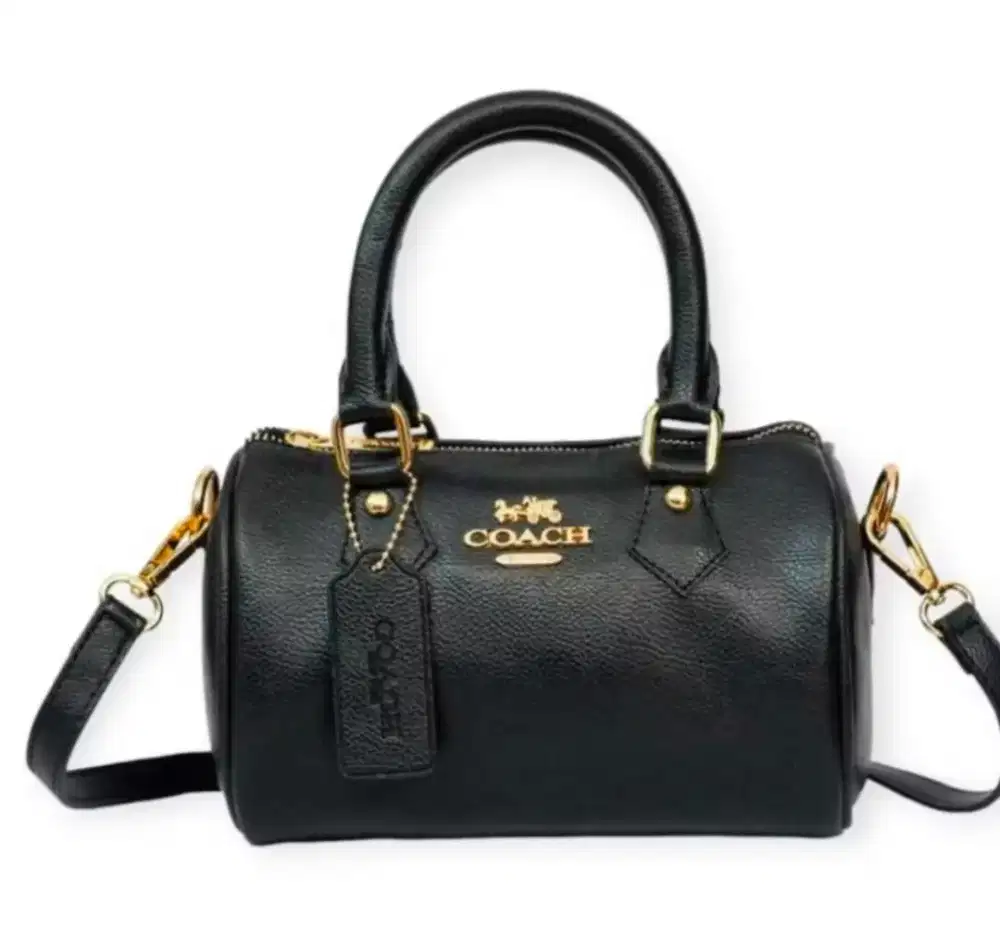 Tas coach hitam dijual cepat