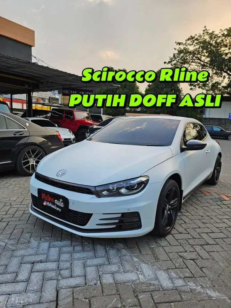 VW SCIROCCO RLINE 1.4TSI 2018 VW SCIROCCO 2017