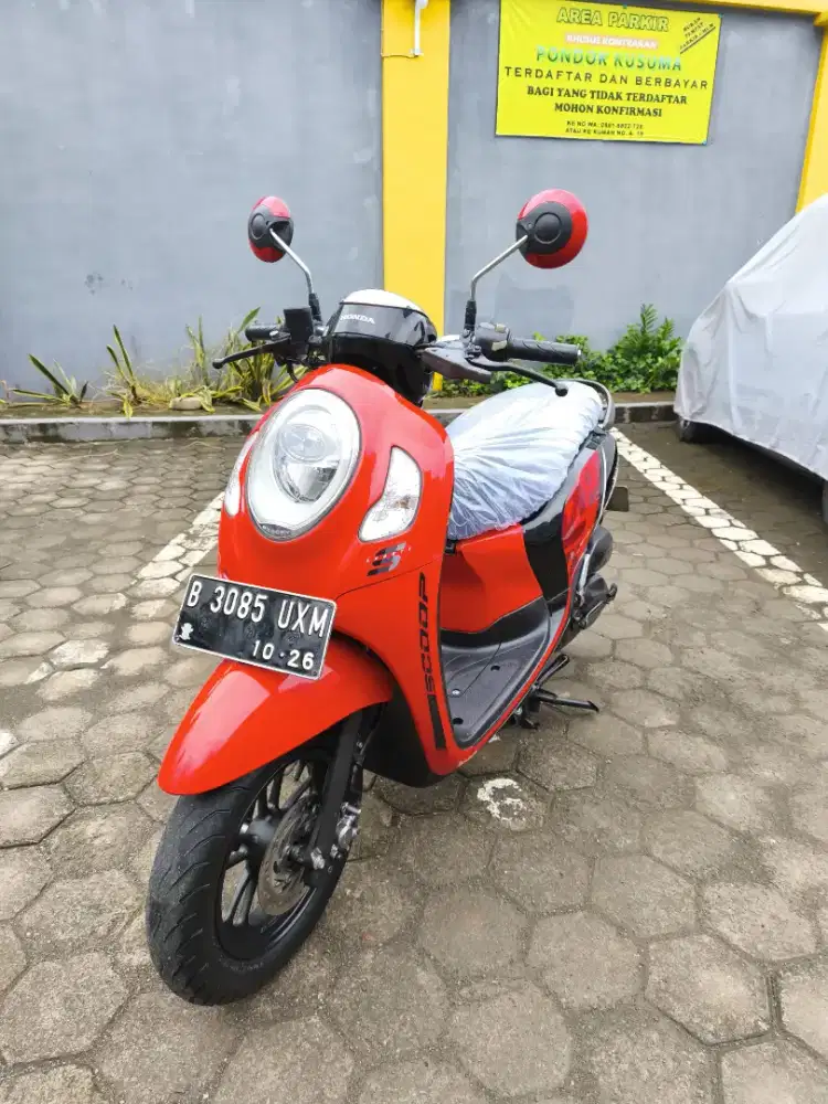 Bissmillah dijual motor Honda Scoopy 2021