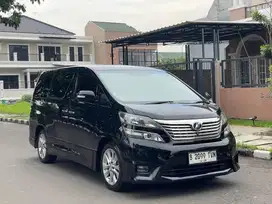 DP 5 juta ! Toyota Vellfire Z 2.4 Premium Sound AT 2009 Hitam Metalik