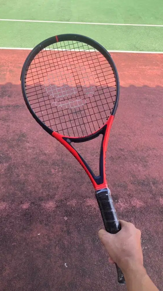 Raket Tennis Power Pro TR990 Artengo - Merah/Hitam