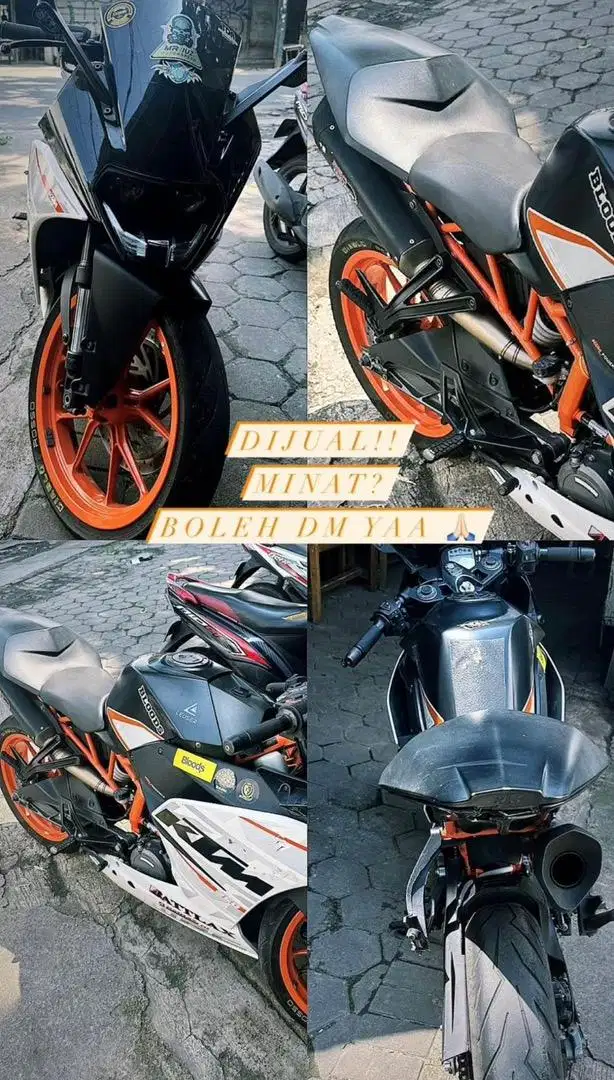 DIJUAL KTM RC 250 cc