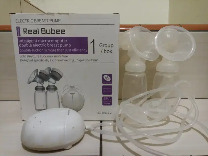 Pompa ASI Real Bubbee Elektrik 2 Corong