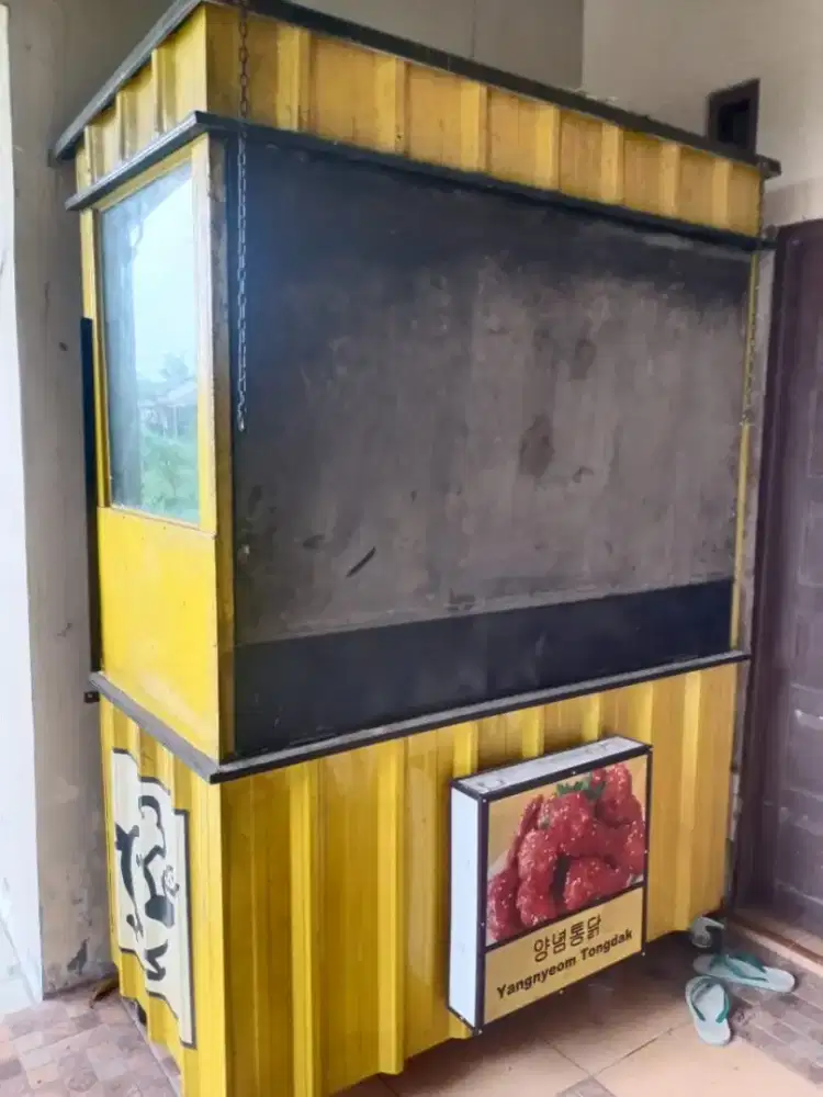 Rombong Booth Gerobak jualan