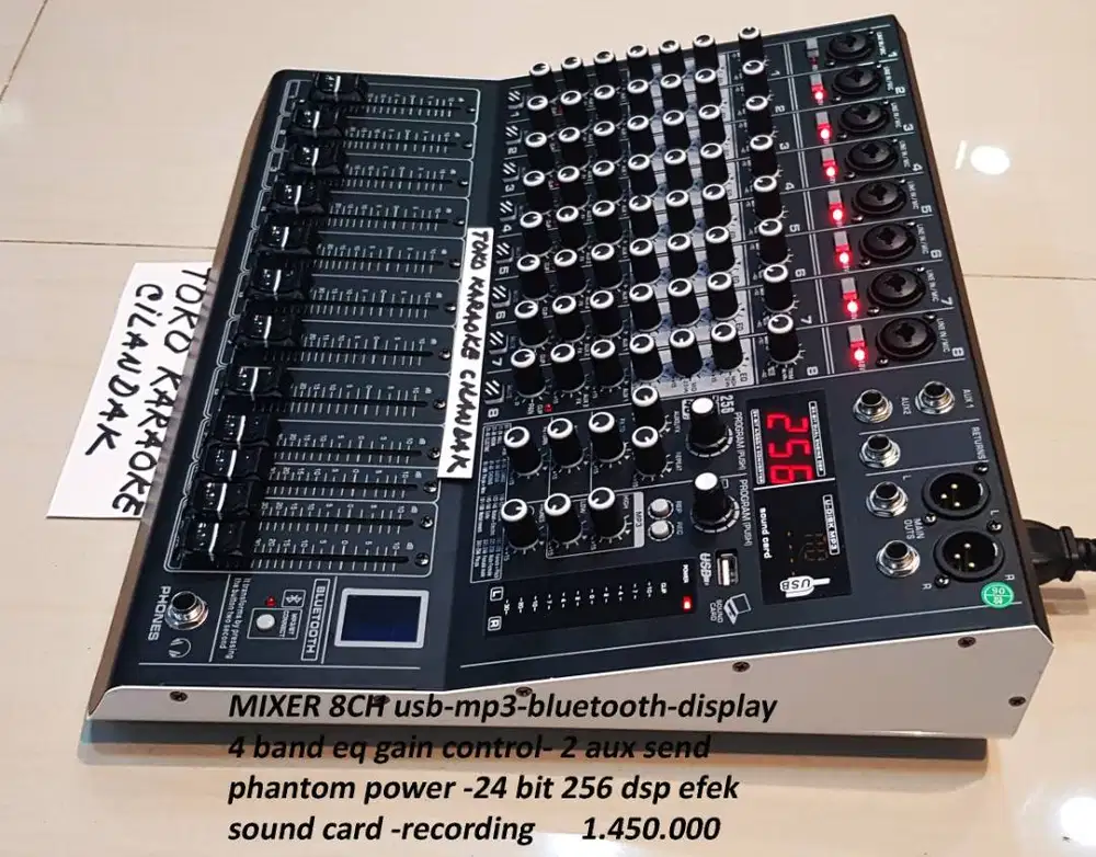 profesional mixer 8ch