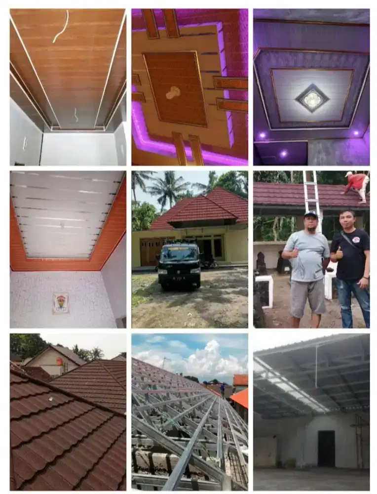 Pelapon pvc dan interior
