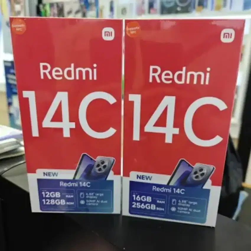 Xiaomi redmi 14c 8/256 setara poco C75 resmi