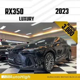 DP10% [Km3.000] RX350 Luxury 2023 Black / RX350h Reg 2024 #AUTOHIGH