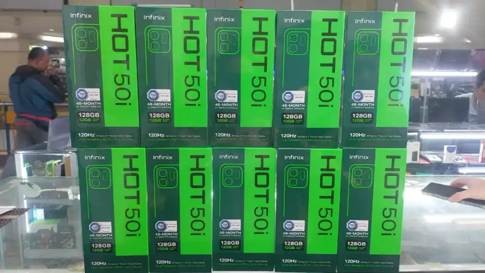 Infinix Hot 50i 6/128 new segel garansi resmi