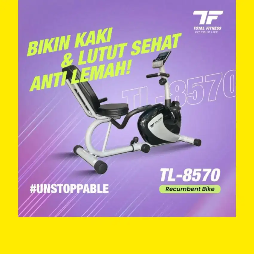 Sepeda statis recumbent TL-8570 alat kesehatan CBS-491